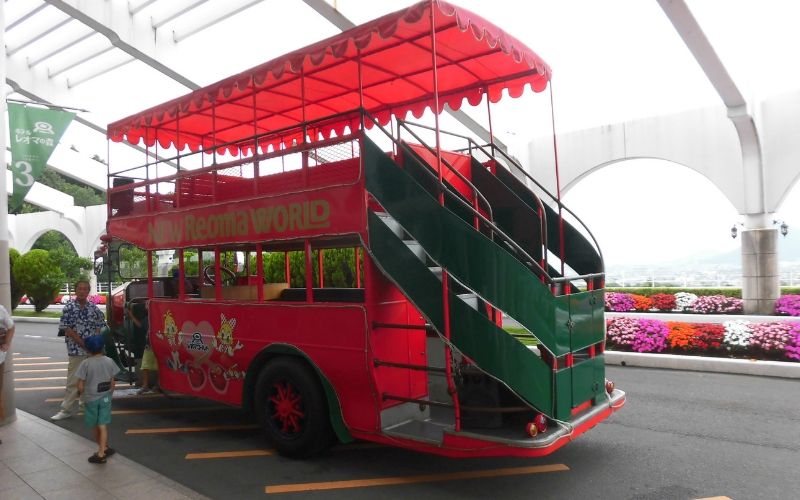 レオマの森のバス